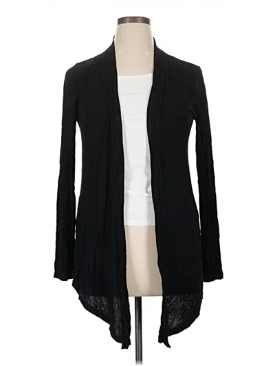 Pre-owned Zenana Outfitters Cardigan Sweater In Black