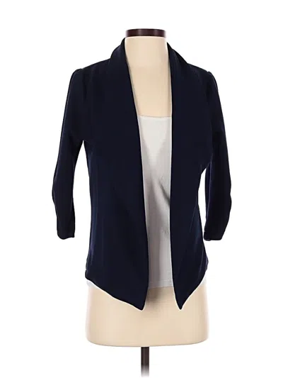 Pre-owned Zenana Outfitters Cardigan Sweater In Blue