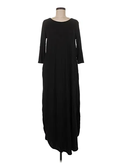 Pre-owned Zenana Outfitters Casual Dress In Black