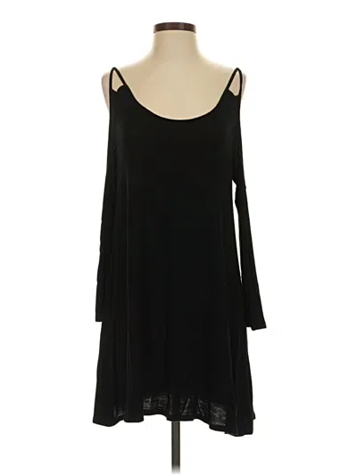 Pre-owned Zenana Outfitters Casual Dress In Black