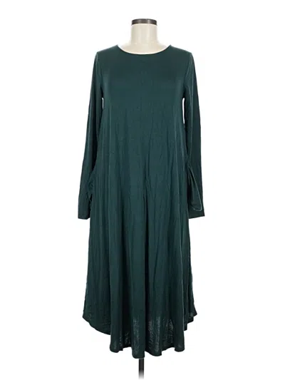 Pre-owned Zenana Outfitters Casual Dress In Blue
