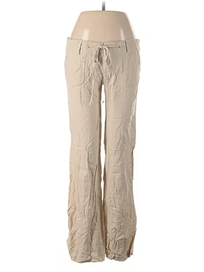 Pre-owned Zenana Outfitters Casual Pants In Tan