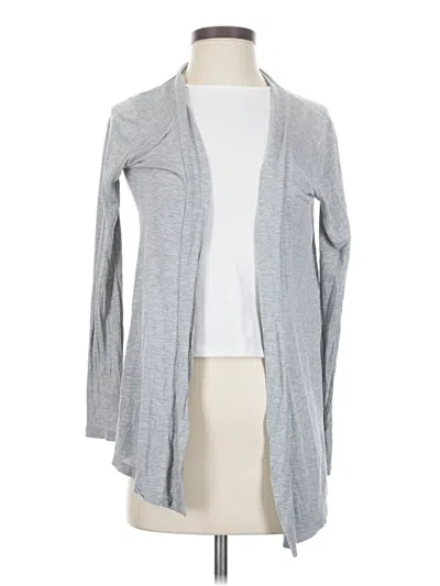 Pre-owned Zenana Outfitters Kimono In Gray