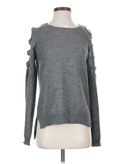 Pre-owned Zenana Outfitters Pullover Sweater In Gray
