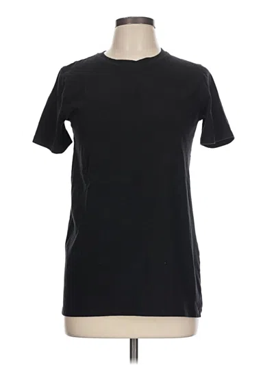 Pre-owned Zenana Outfitters Short Sleeve T-shirt In Black