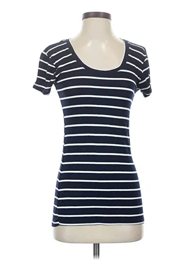 Pre-owned Zenana Outfitters Short Sleeve T-shirt In Blue