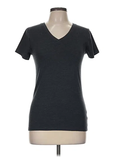 Pre-owned Zenana Outfitters Short Sleeve T-shirt In Gray