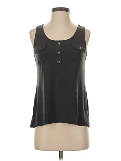 Pre-owned Zenana Outfitters Sleeveless Blouse In Black