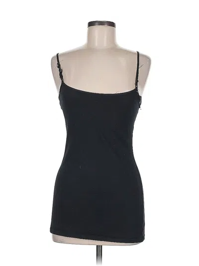 Pre-owned Zenana Outfitters Tank Top Black Sweetheart Neckline Tops