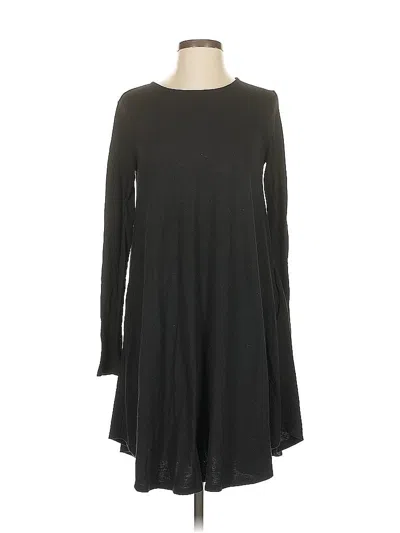 Pre-owned Zenana Premium Casual Dress In Black