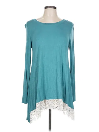 Pre-owned Zenana Premium Casual Dress In Blue