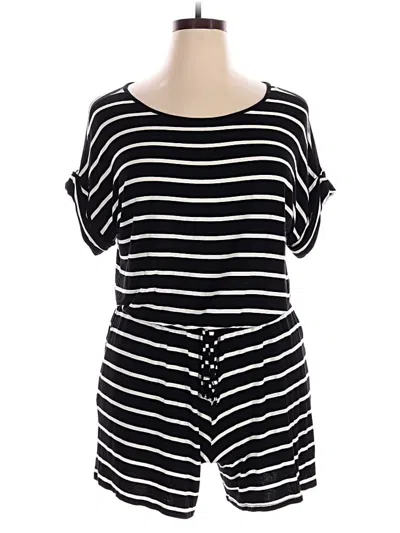 Pre-owned Zenana Romper In Black
