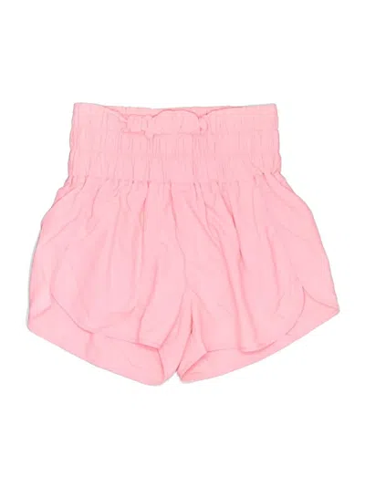 Pre-owned Zenana Shorts In Pink