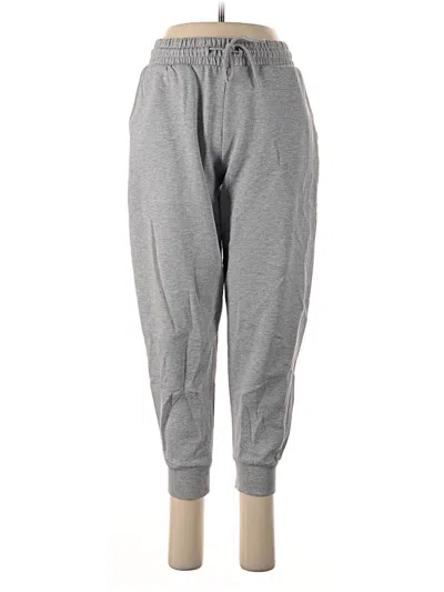 Pre-owned Zenana Sweatpants In Gray