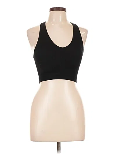 Pre-owned Zenana Tank Top Black Halter Neckline Tops