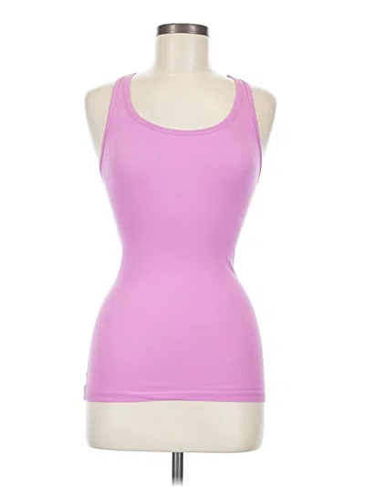 Pre-owned Zenana Tank Top Pink Halter Neckline Tops