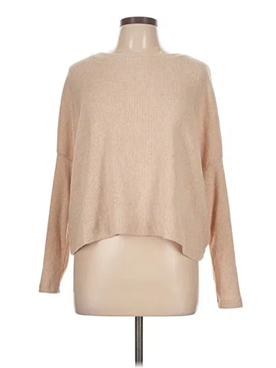 Pre-owned Zenana Turtleneck Sweater In Brown