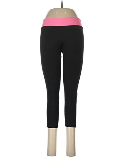Pre-owned Zenana Yoga Pants In Black