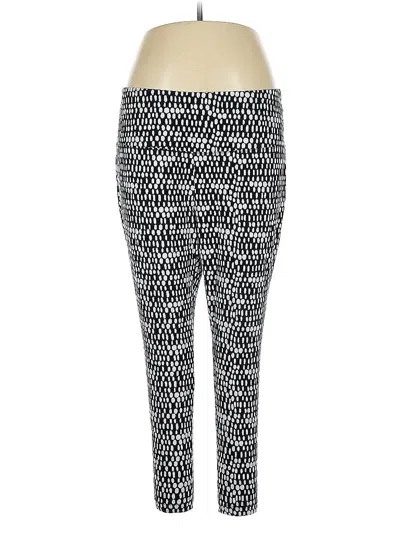 Pre-owned Zenergy By Chico's Active Pants In Black