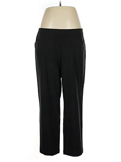 Pre-owned Zenergy By Chico's Active Pants In Black