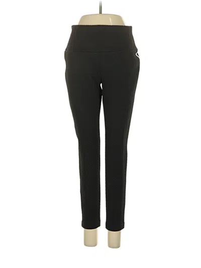 Pre-owned Zenergy By Chico's Active Pants In Black