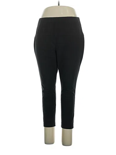 Pre-owned Zenergy By Chico's Active Pants In Black