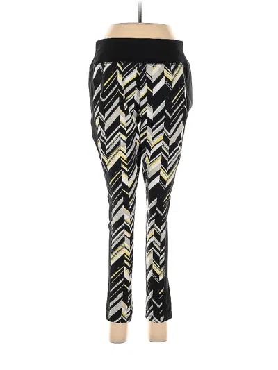 Pre-owned Zenergy By Chico's Active Pants In Gold