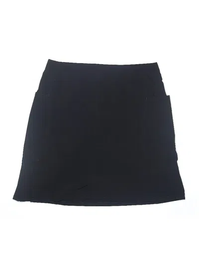 Pre-owned Zenergy By Chico's Active Skort In Black