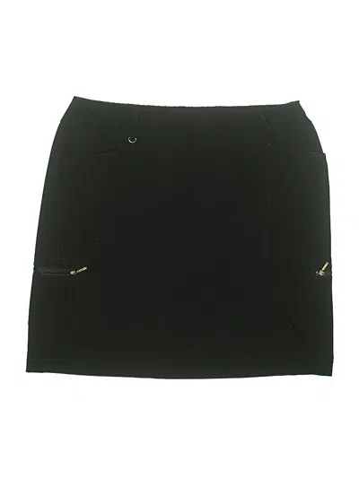 Pre-owned Zenergy By Chico's Active Skort In Black
