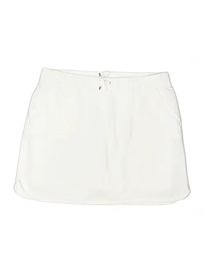 Pre-owned Zenergy By Chico's Active Skort In White
