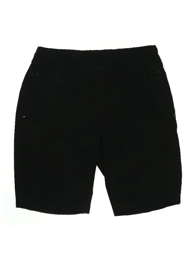 Pre-owned Zenergy By Chico's Athletic Shorts In Black