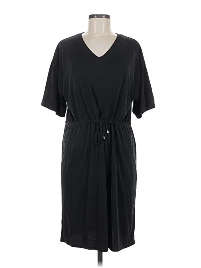 Pre-owned Zenergy By Chico's Casual Dress In Black