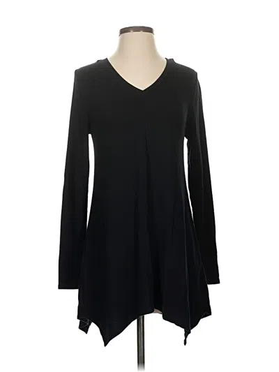 Pre-owned Zenergy By Chico's Casual Dress In Black