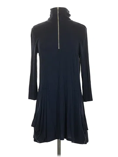 Pre-owned Zenergy By Chico's Casual Dress In Blue