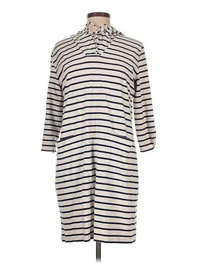 Pre-owned Zenergy By Chico's Casual Dress In Gray