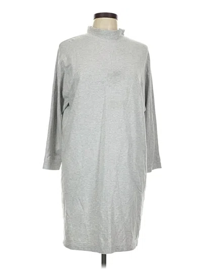 Pre-owned Zenergy By Chico's Casual Dress In Gray