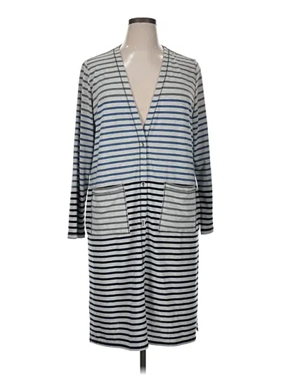 Pre-owned Zenergy By Chico's Casual Dress In Gray