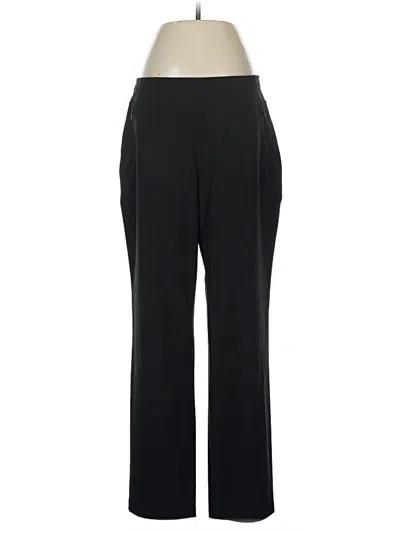 Pre-owned Zenergy By Chico's Dress Pants In Black