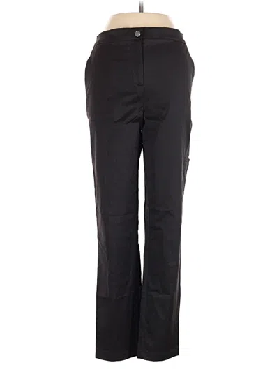 Pre-owned Zenergy By Chico's Dress Pants In Black