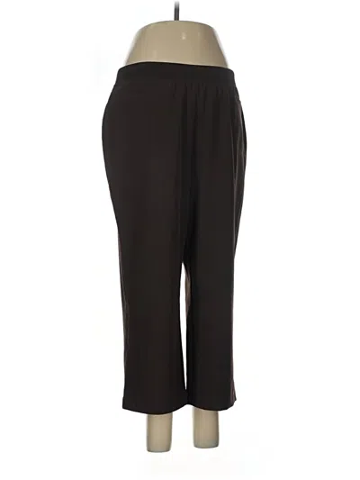 Pre-owned Zenergy By Chico's Dress Pants In Black