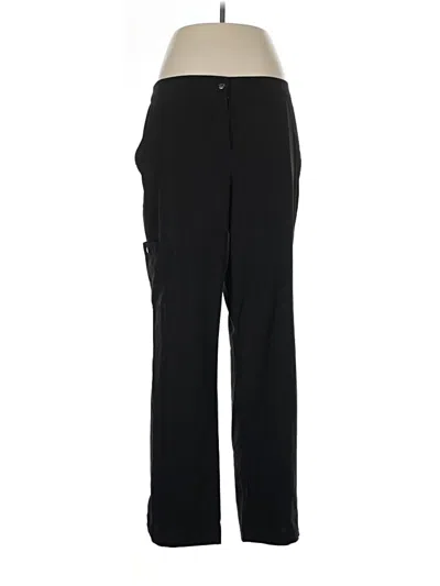 Pre-owned Zenergy By Chico's Dress Pants In Black
