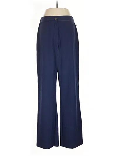 Pre-owned Zenergy By Chico's Dress Pants In Blue