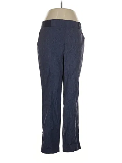Pre-owned Zenergy By Chico's Dress Pants In Blue