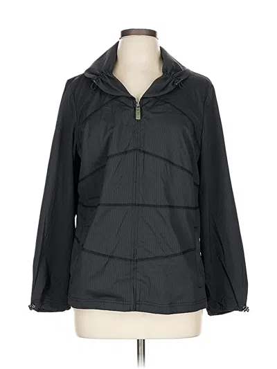 Pre-owned Zenergy By Chico's Jacket In Black