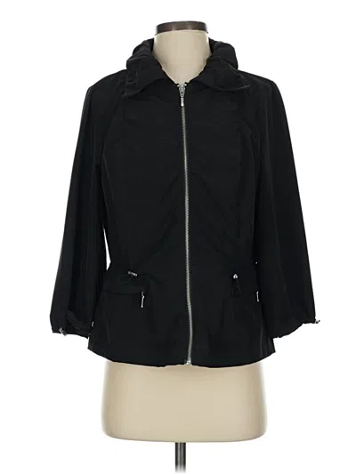 Pre-owned Zenergy By Chico's Jacket In Black