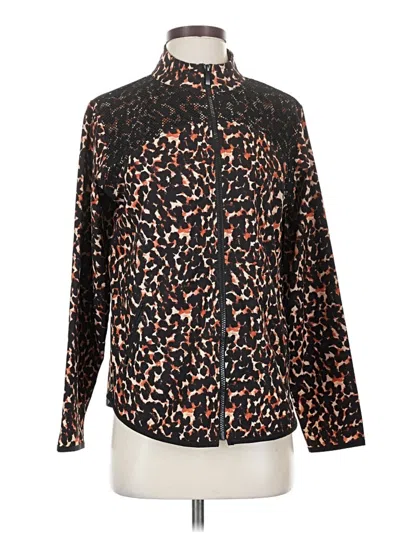 Pre-owned Zenergy By Chico's Jacket In Black