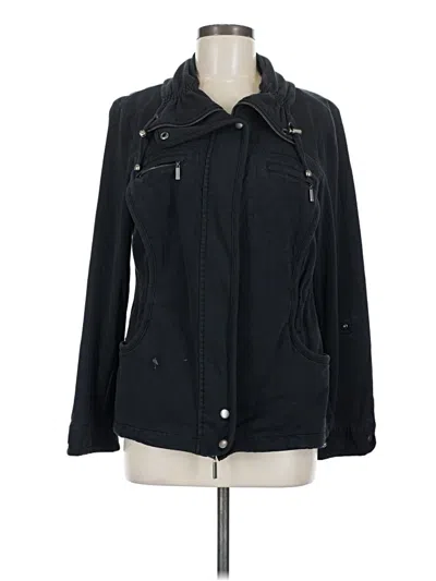 Pre-owned Zenergy By Chico's Jacket In Black