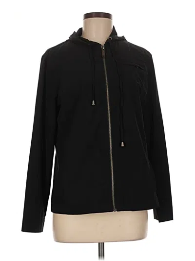 Pre-owned Zenergy By Chico's Jacket In Black