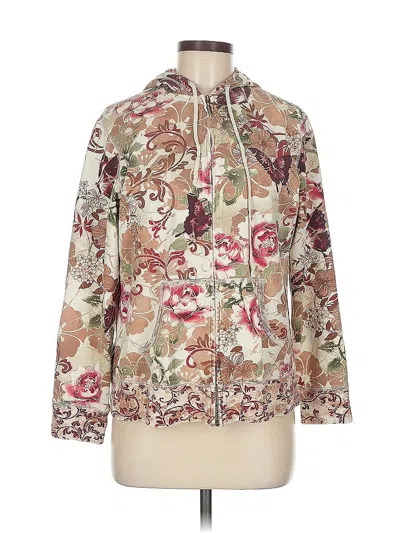 Pre-owned Zenergy By Chico's Jacket In Gold