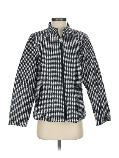 Pre-owned Zenergy By Chico's Jacket In Gray